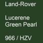 Preview: Land-Rover, Lucerene Green Pearl, 966 / HZV.